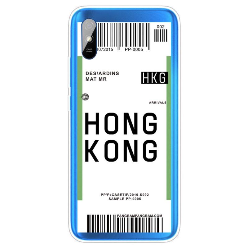 Etui Xiaomi Redmi 9A Karta Pokładowa Do Hongkongu