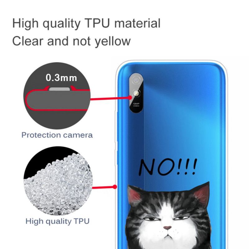 Etui Xiaomi Redmi 9A Kot. Który Mówi Nie