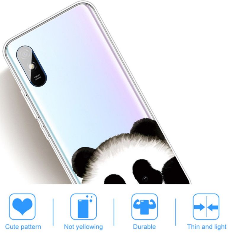 Etui Xiaomi Redmi 9A Przezroczysta Panda