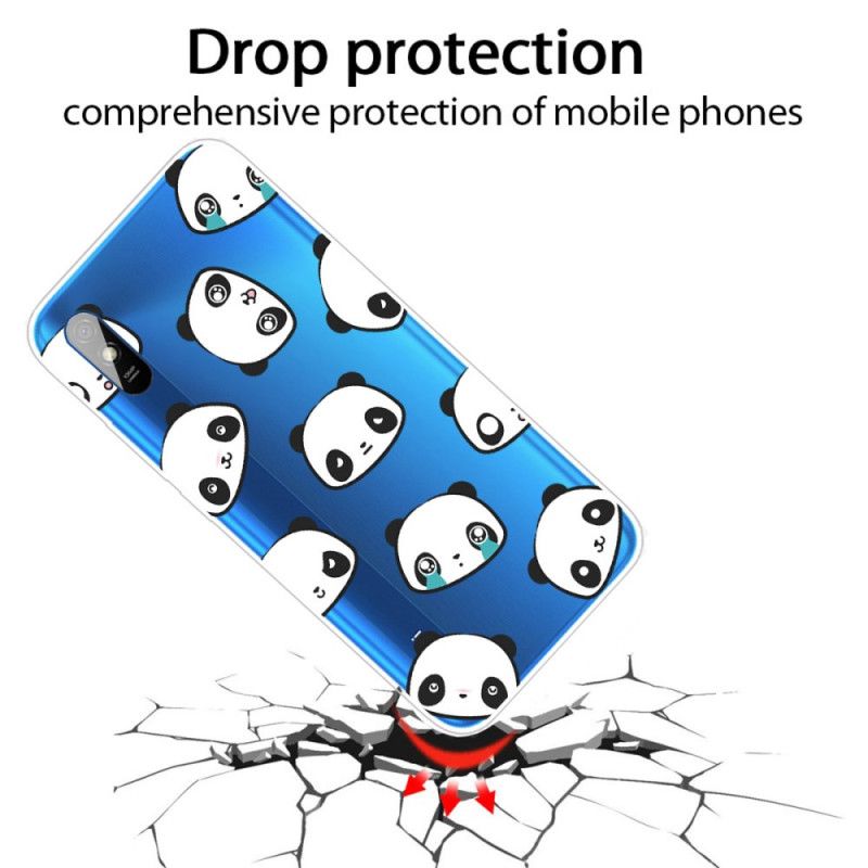 Etui Xiaomi Redmi 9A Sentymentalne Pandy