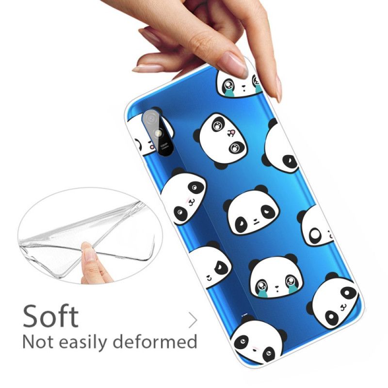 Etui Xiaomi Redmi 9A Sentymentalne Pandy