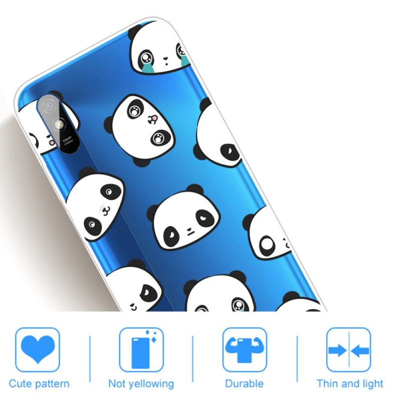 Etui Xiaomi Redmi 9A Sentymentalne Pandy