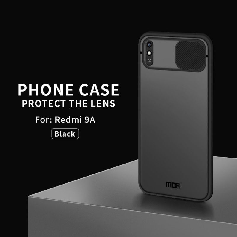 Etui Xiaomi Redmi 9A Zielony Czarny Osłona Modułu Foto Mofi