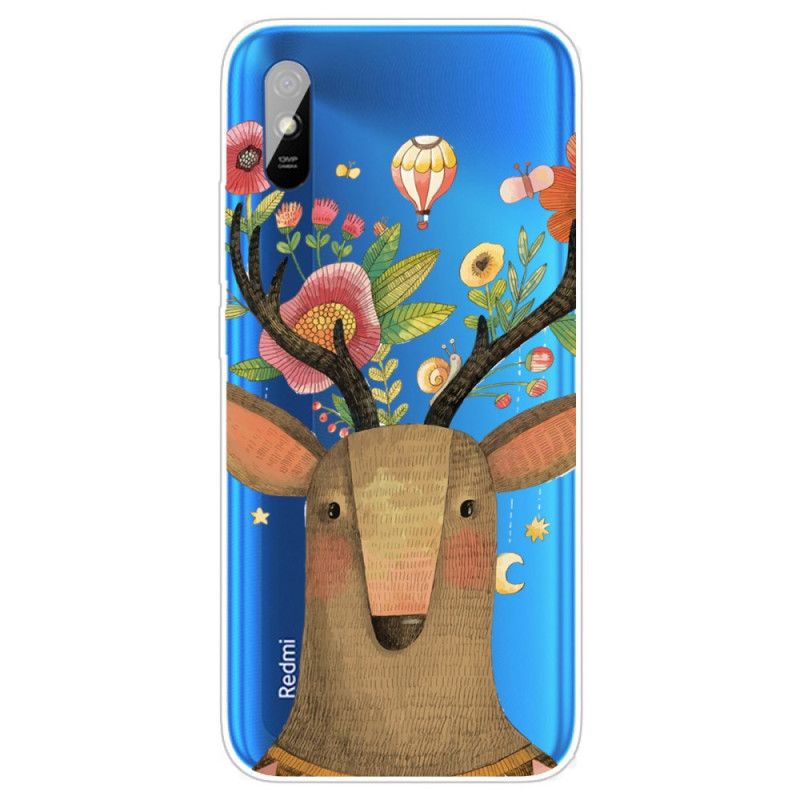 Futerały Xiaomi Redmi 9A Etui na Telefon Plemienne Jelenie