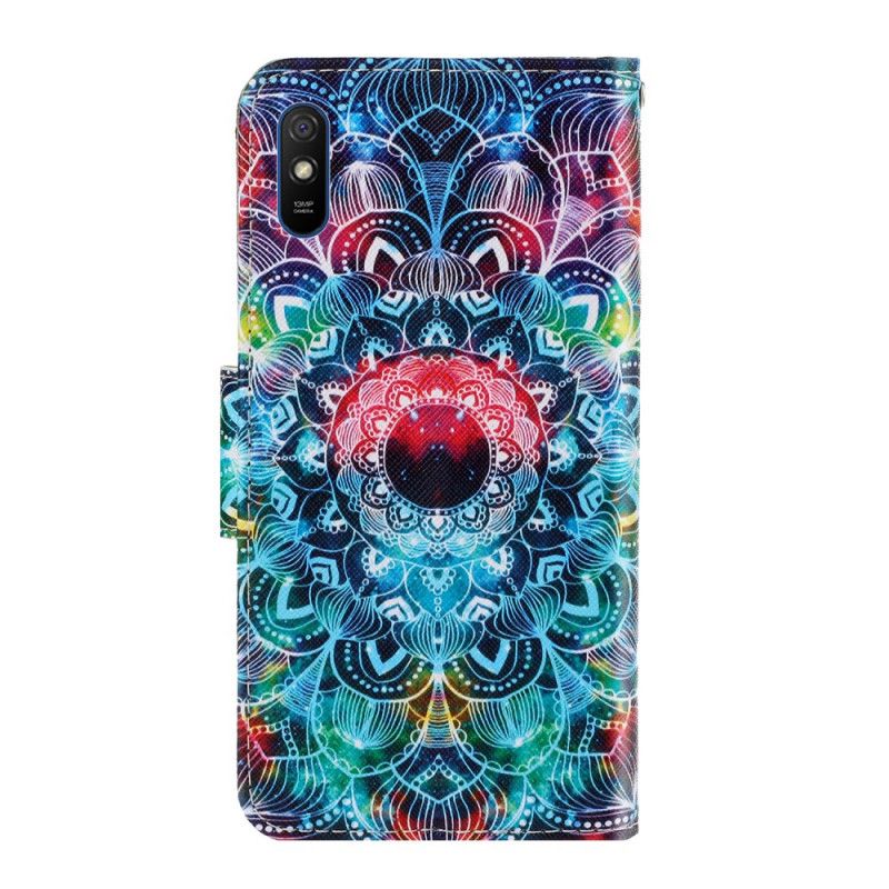 Obudowa Xiaomi Redmi 9A Etui na Telefon Błyszcząca Mandala Stringi