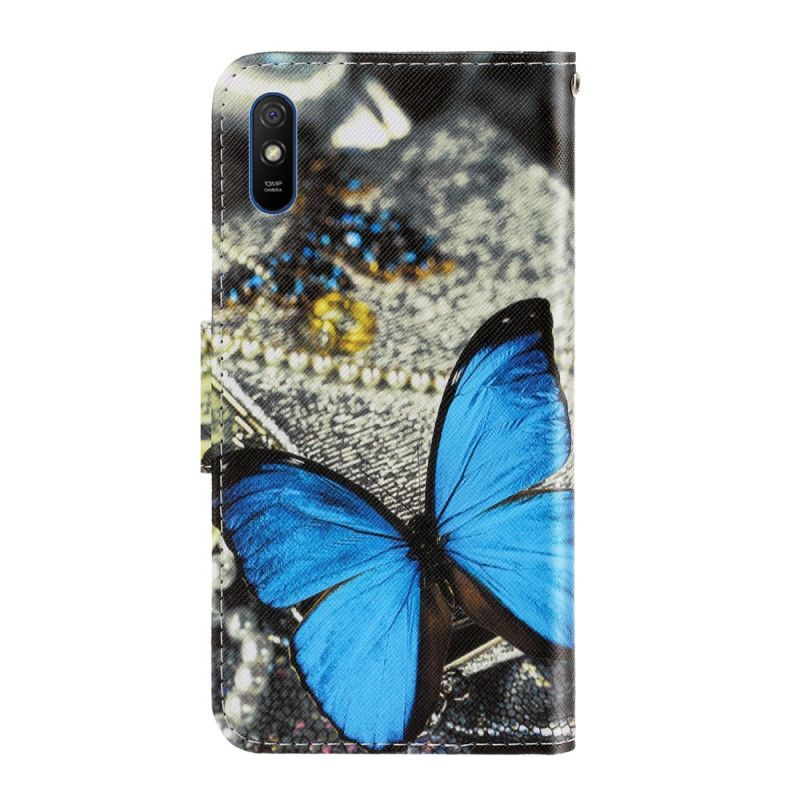 Obudowa Xiaomi Redmi 9A Granatowy Czarny Wersje Motylkowe Ze Stringami