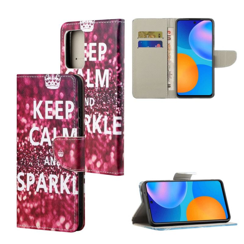 Etui Folio Xiaomi Redmi Note 10 Pro Zachowaj Spokój I Blask Etui Ochronne