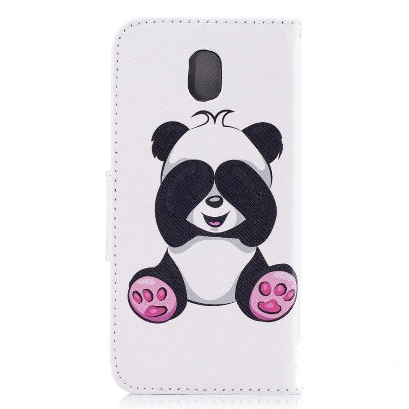 Etui Folio Samsung Galaxy J5 2017 Zabawna Panda