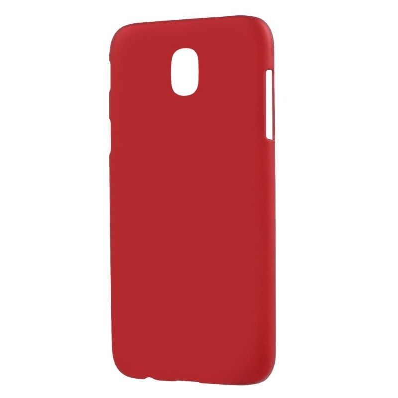 Etui Samsung Galaxy J5 2017 Czerwony Czarny Klasyczny Sztywny Etui Ochronne