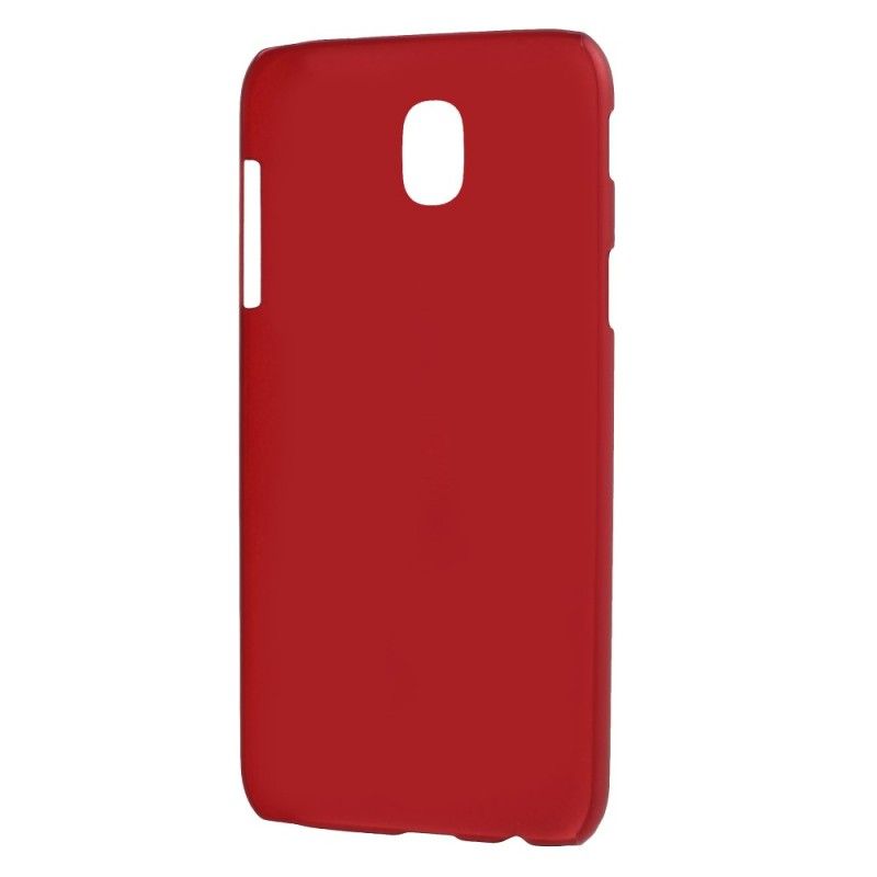 Etui Samsung Galaxy J5 2017 Czerwony Czarny Klasyczny Sztywny Etui Ochronne