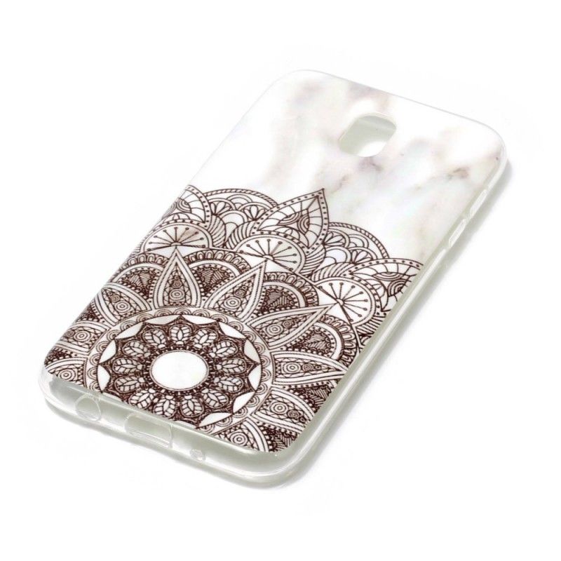 Etui Samsung Galaxy J5 2017 Marmurkowa Mandala