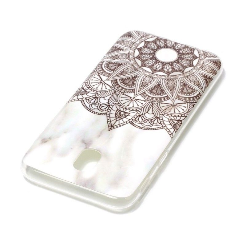 Etui Samsung Galaxy J5 2017 Marmurkowa Mandala