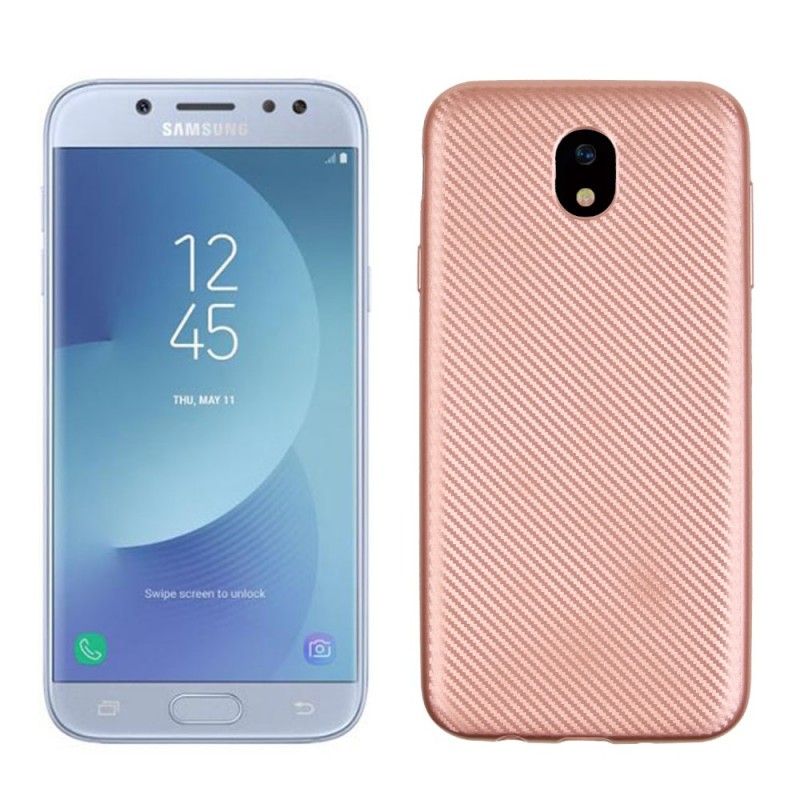 Etui Samsung Galaxy J5 2017 Złoty Węgiel Premium