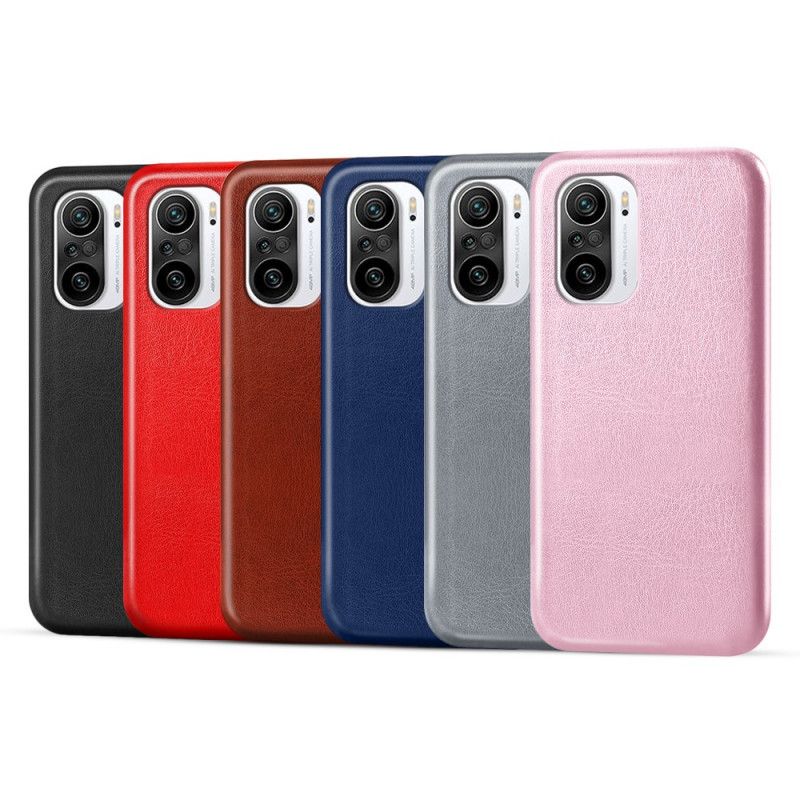 Etui Do Xiaomi Mi 11i 5g / Poco F3 Efekt Skóry Ksq