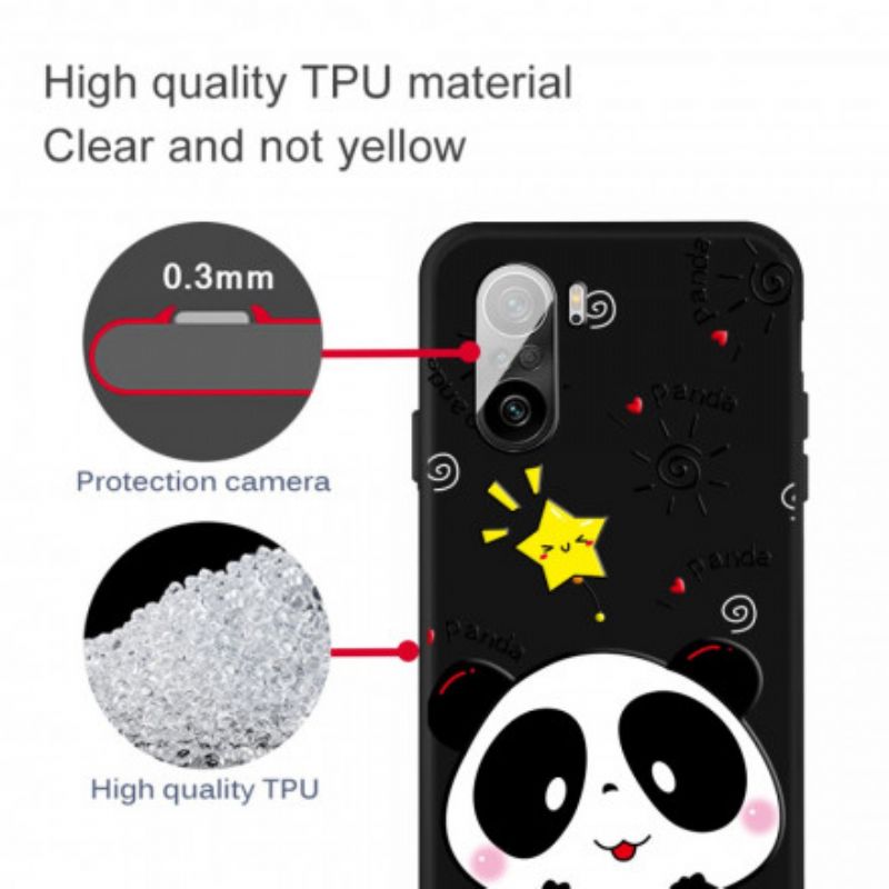 Etui Do Xiaomi Mi 11i 5g / Poco F3 Panda Gwiazda