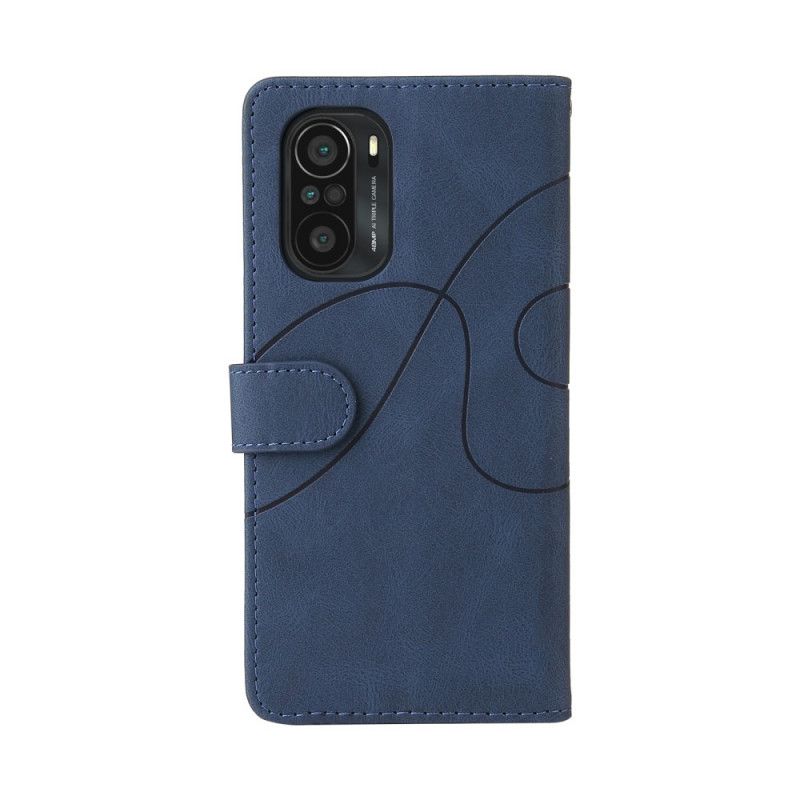 Etui Folio Do Xiaomi Mi 11i 5g / Poco F3 Dwukolorowy