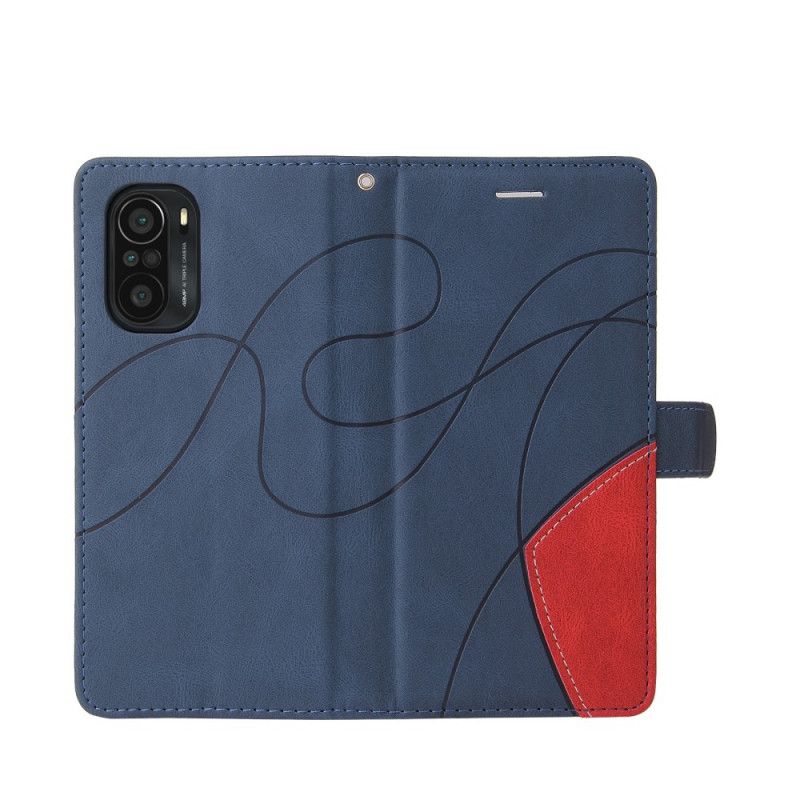 Etui Folio Do Xiaomi Mi 11i 5g / Poco F3 Dwukolorowy