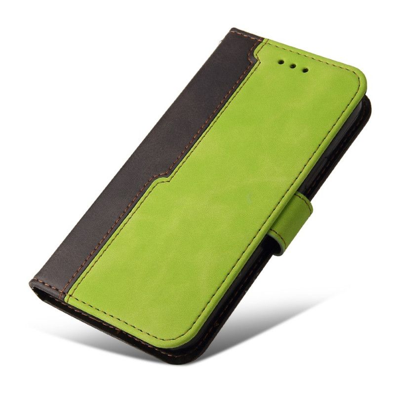 Etui Folio Do Xiaomi Mi 11i 5g / Poco F3 Dwukolorowy Projekt