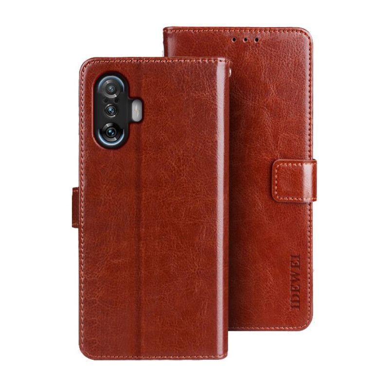 Etui Folio Do Xiaomi Mi 11i 5g / Poco F3 Idewei Z Imitacji Skóry