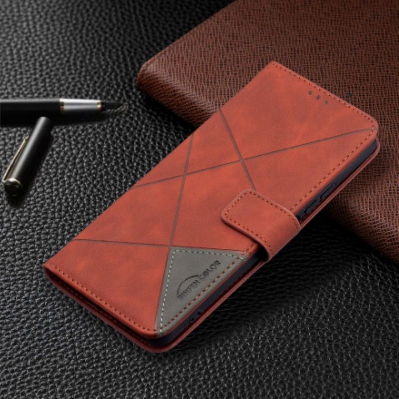 Etui Folio Do Xiaomi Mi 11i 5g / Poco F3 Trójkąt Binfen Kolor