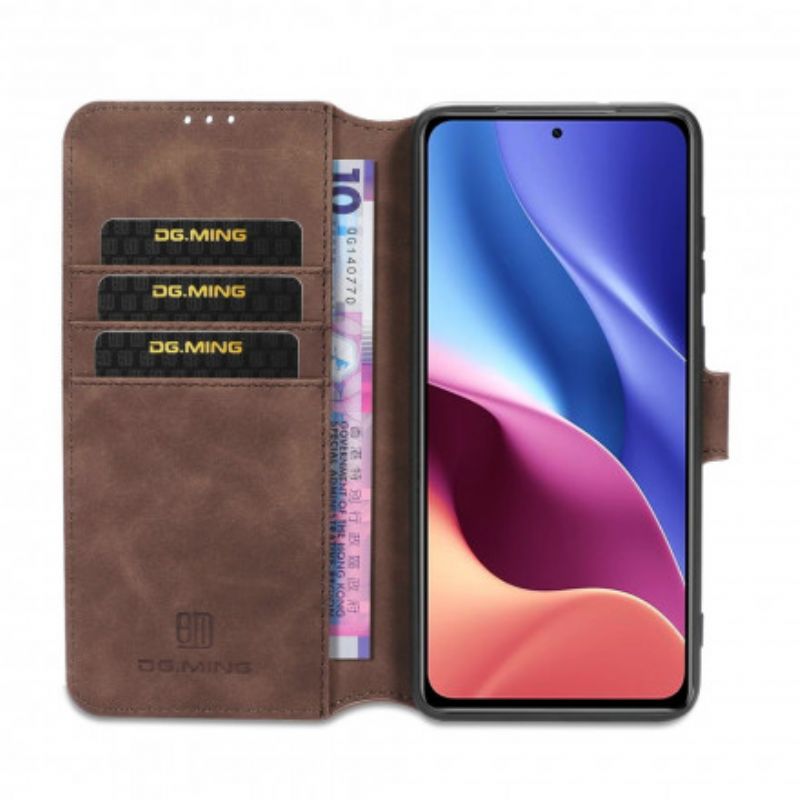 Etui Folio Xiaomi Mi 11i 5g / Poco F3 Dg.ming Retro Etui Ochronne