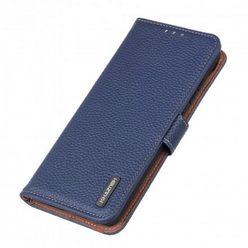 Etui Folio Xiaomi Mi 11i 5g / Poco F3 Litchi Khazneh Skóra Etui Ochronne