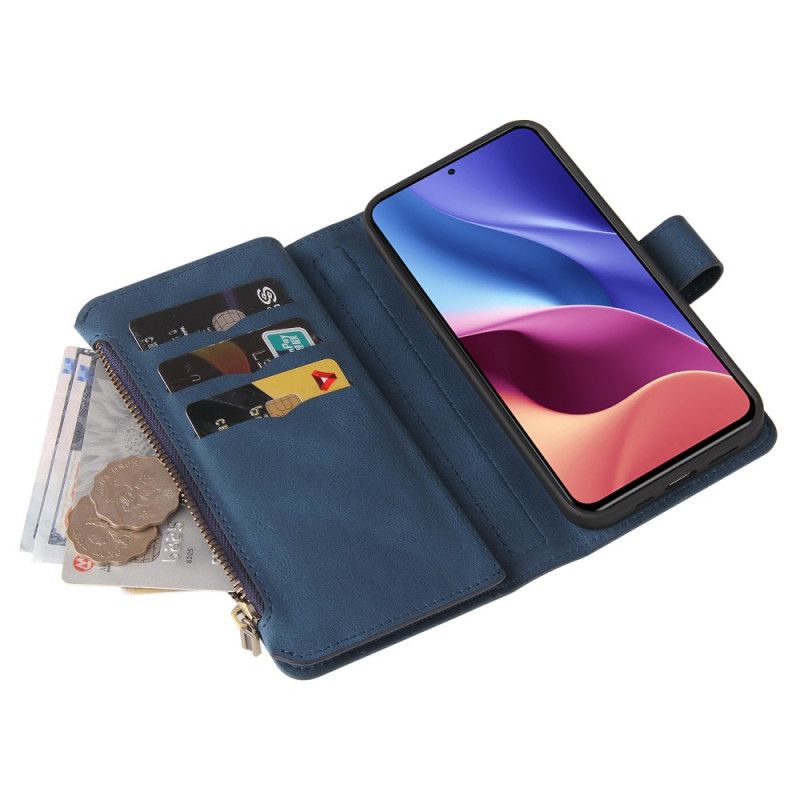 Etui Folio Xiaomi Mi 11i 5g / Poco F3 Wielofunkcyjny Etui Ochronne