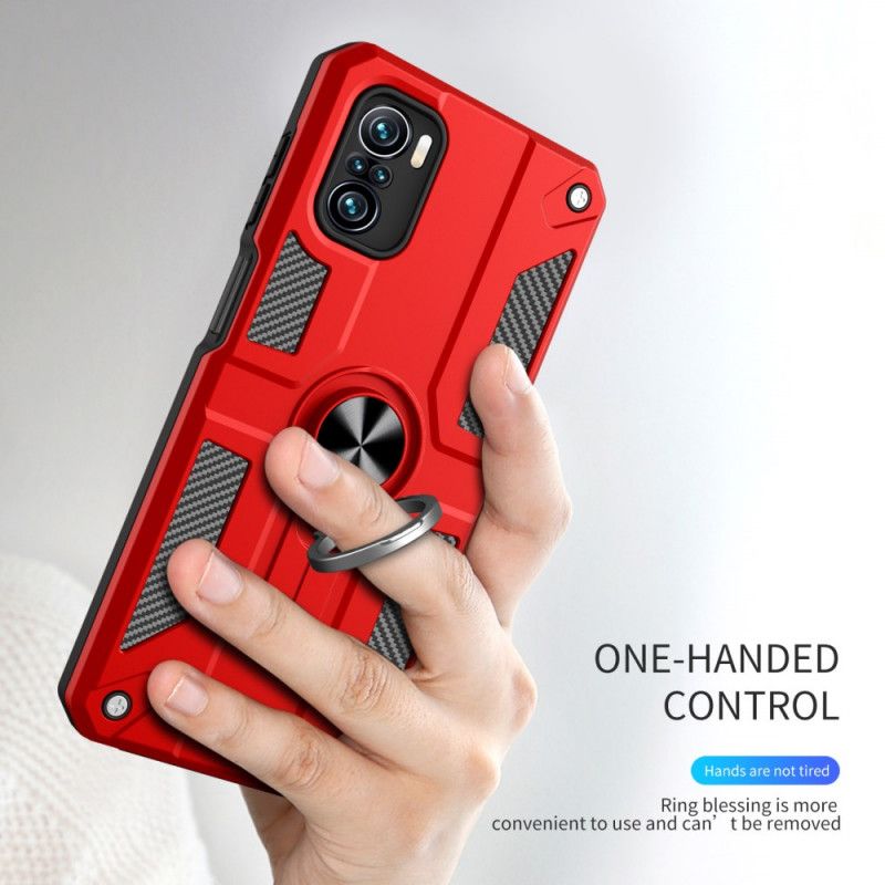 Etui Xiaomi Mi 11i 5g / Poco F3 Hybrydowy Z Pierścieniem Wsporczym