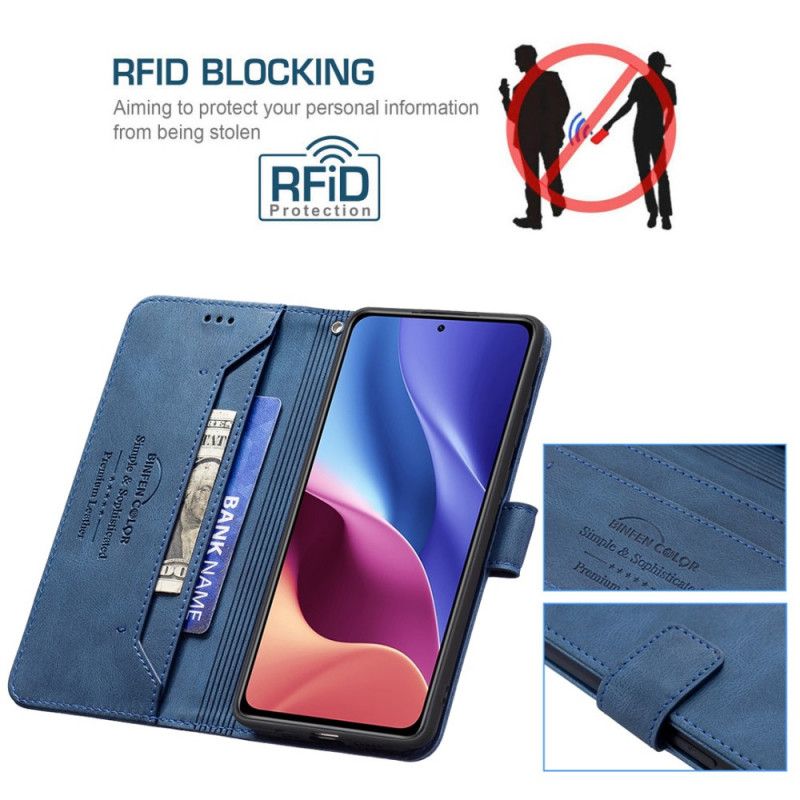 Obudowa Xiaomi Mi 11i 5g / Poco F3 Etui Na Telefon Rfid Binfen Kolor