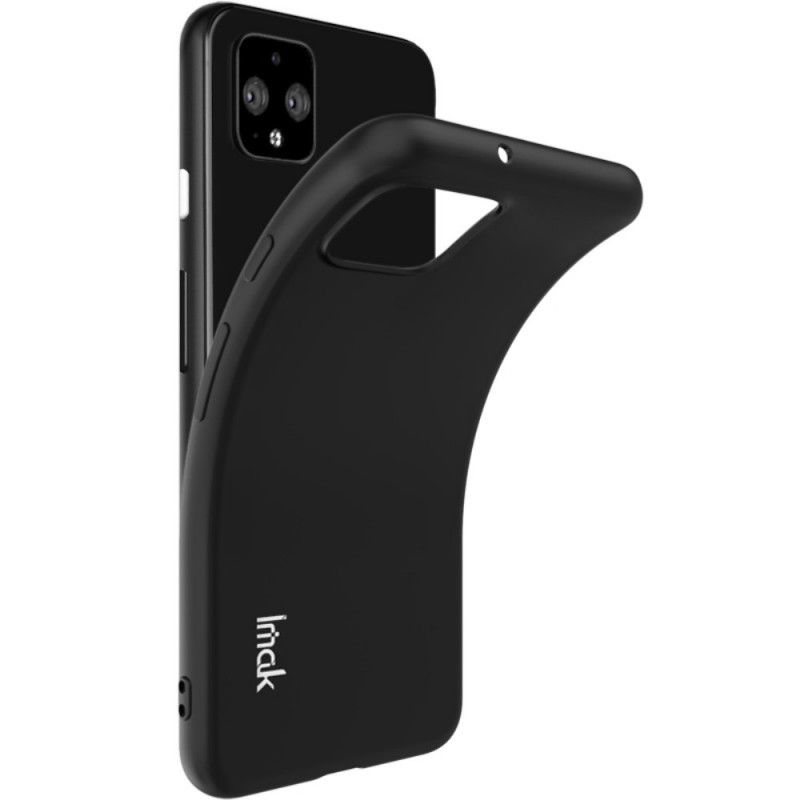 Etui Google Pixel 4 XL Granatowy Czarny Pierścień