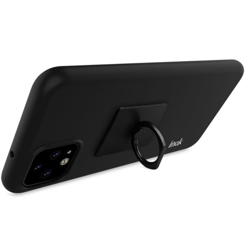 Etui Google Pixel 4 XL Granatowy Czarny Pierścień