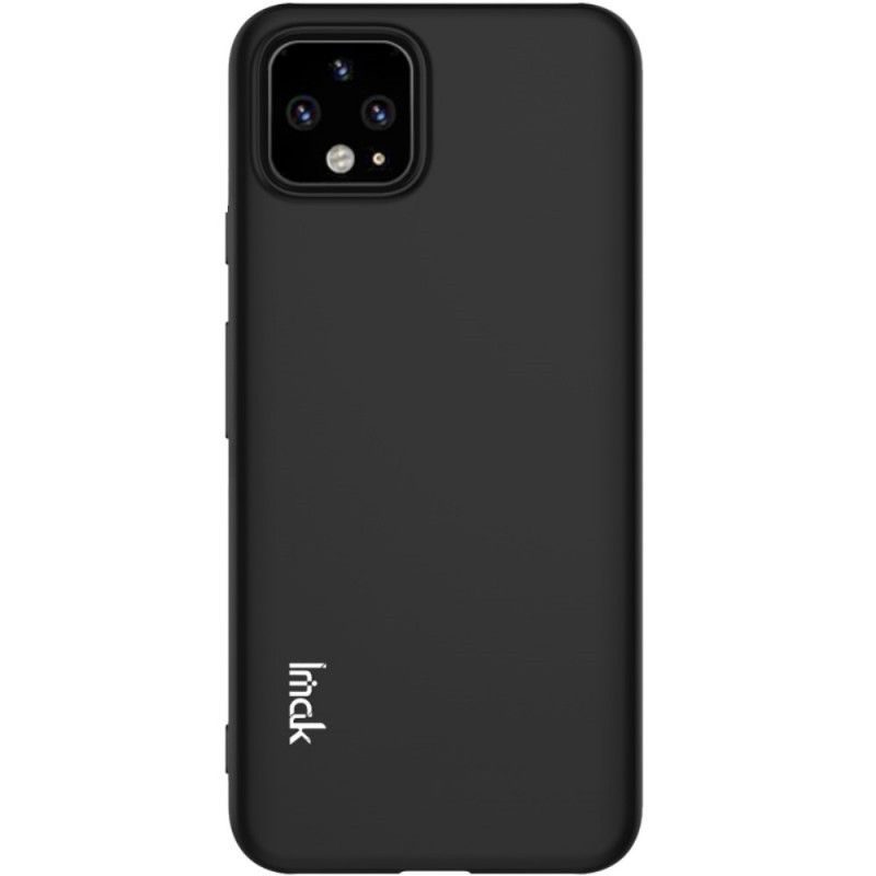 Etui Google Pixel 4 XL Granatowy Czarny Pierścień