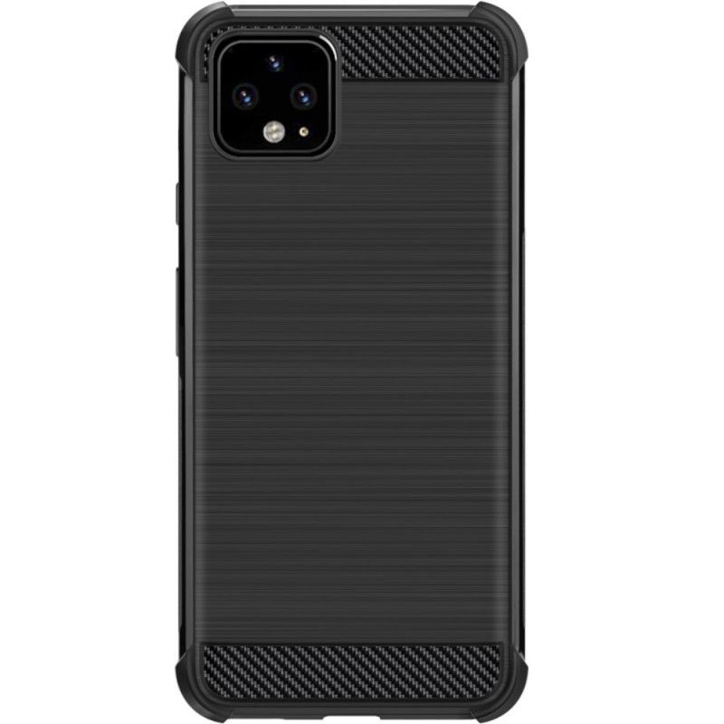 Etui Google Pixel 4 XL Szczotkowane Włókno Węglowe Imak