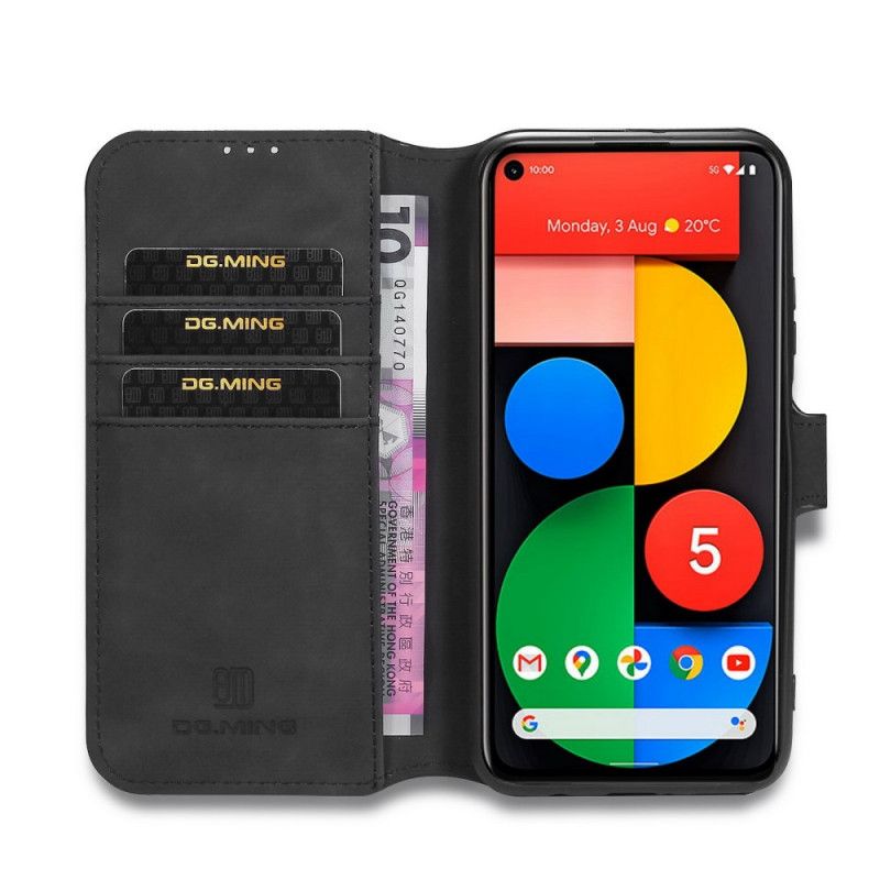 Pokrowce Google Pixel 4A 5G Szary Czarny Retro Dg.Ming