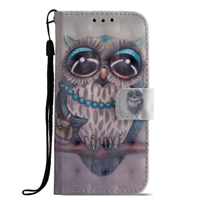 Etui Folio Sony Xperia XZ2 Compact Miss Sowa 3D Etui Ochronne