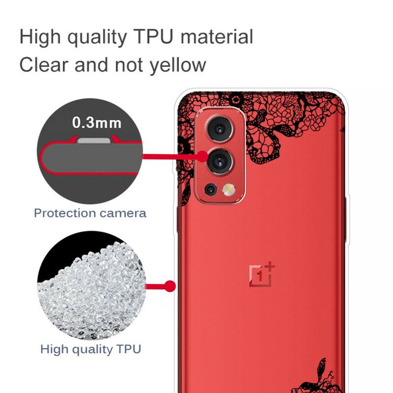 Etui Do Oneplus Nord 2 5g Cienka Koronka