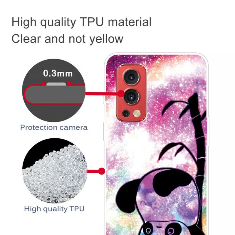 Etui Do Oneplus Nord 2 5g Panda I Bambus