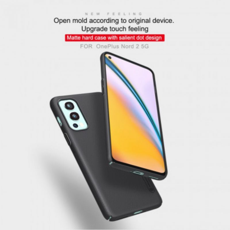 Etui Do Oneplus Nord 2 5g Sztywne Matowe Nillkin