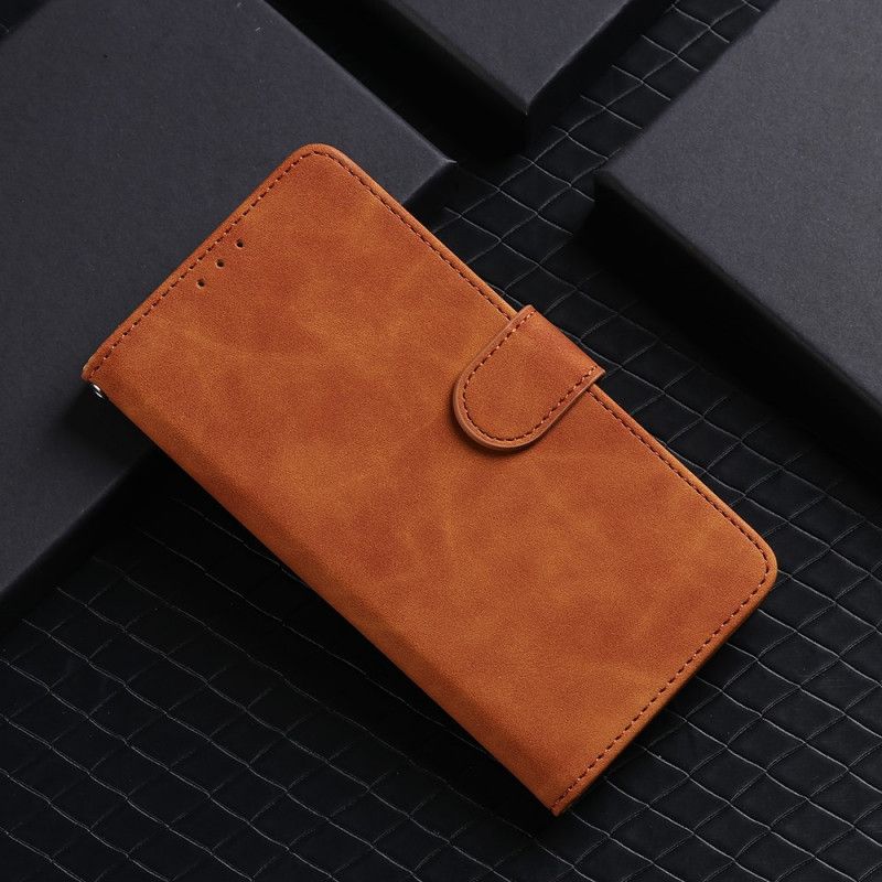 Etui Folio Do Oneplus Nord 2 5g Dotyk Skóry