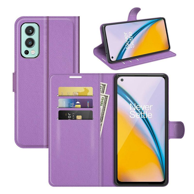 Etui Folio Oneplus Nord 2 5g Klasyczny