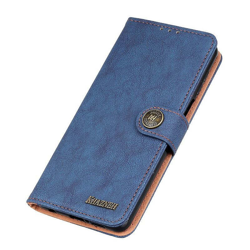 Etui Folio Oneplus Nord 2 5g Sztuczna Skóra Split Retro Khazneh