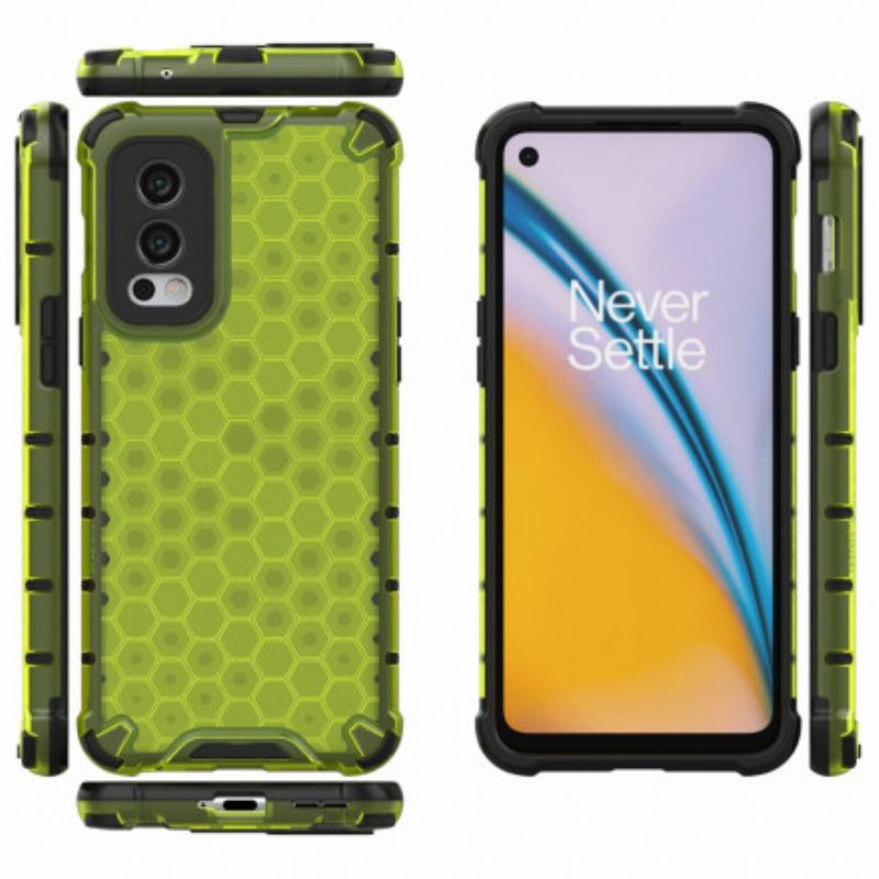 Etui Oneplus Nord 2 5g Styl Plastra Miodu Etui Ochronne