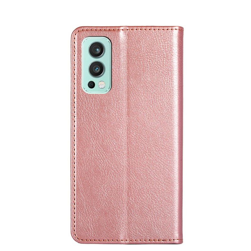 Flip Kotelot Oneplus Nord 2 5g Vintage Skórzany Styl Etui Ochronne