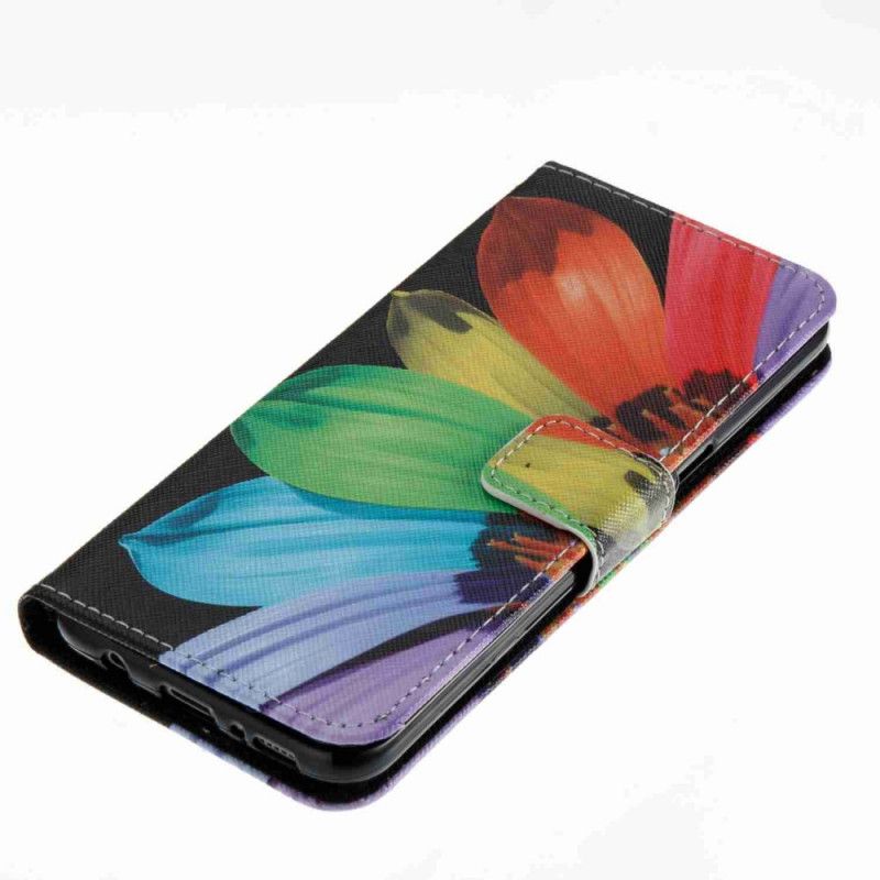 Etui Folio Samsung Galaxy S8 Intensywny Kwiat Akwareli Etui Ochronne