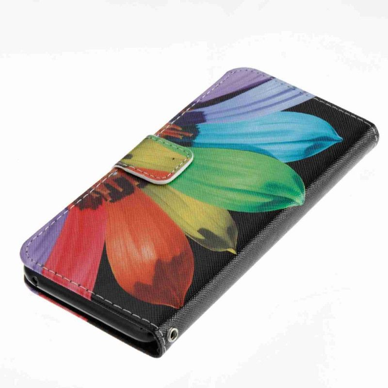 Etui Folio Samsung Galaxy S8 Intensywny Kwiat Akwareli Etui Ochronne