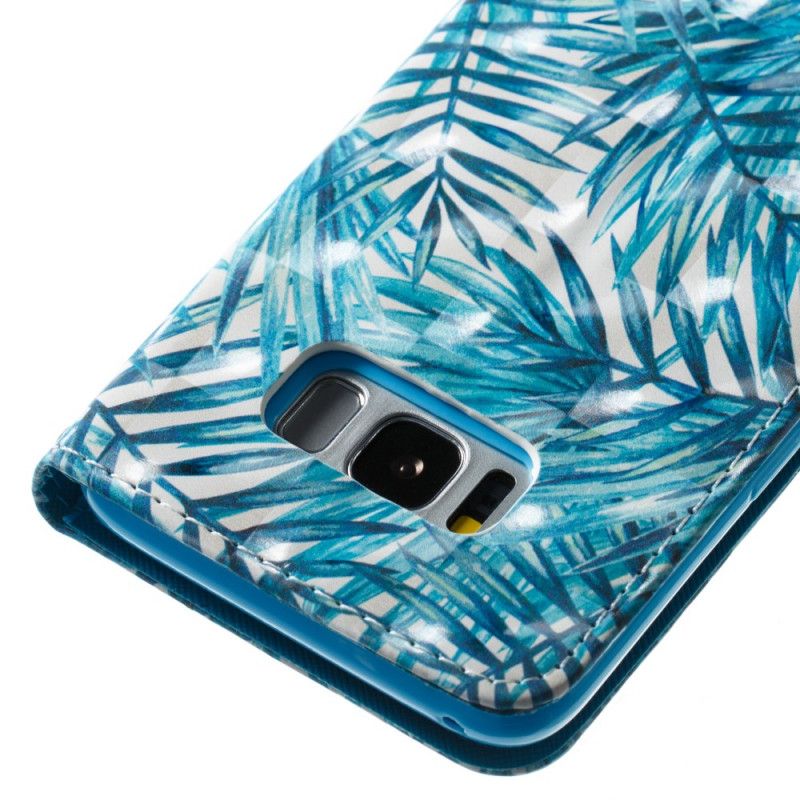 Etui Folio Samsung Galaxy S8 Liście Etui Ochronne