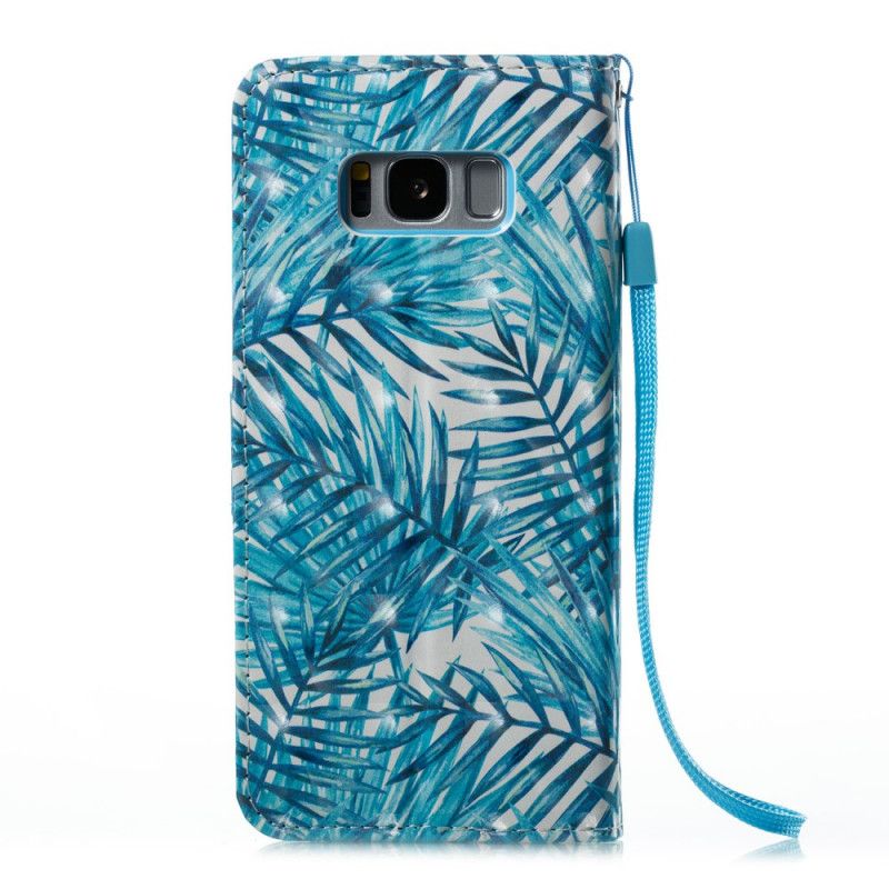 Etui Folio Samsung Galaxy S8 Liście Etui Ochronne