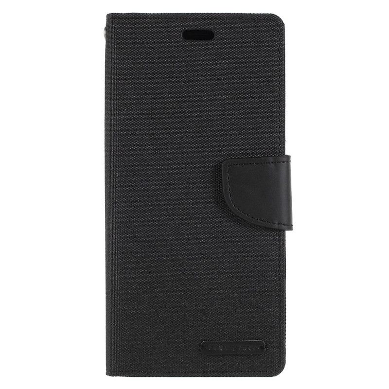 Etui Folio Samsung Galaxy S8 Szary Czarny Dwukolorowa Rtęciowa Tkanina Goospery