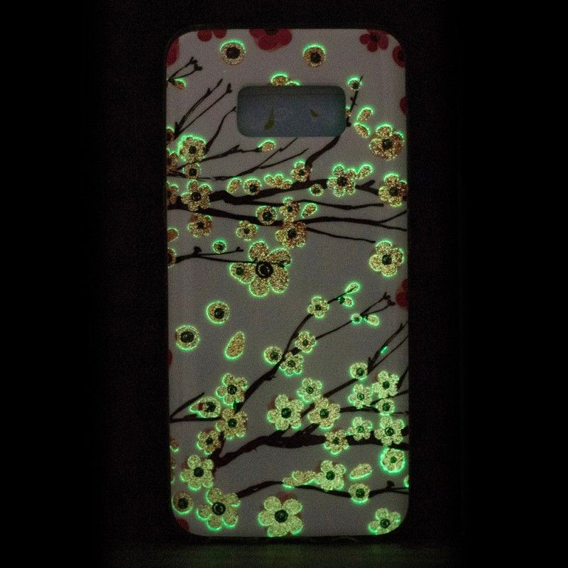 Futerały Samsung Galaxy S8 Etui na Telefon Fluorescencyjne Kwiaty