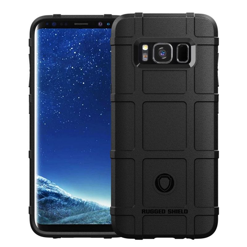 Futerały Samsung Galaxy S8 Szary Czarny Wytrzymała Tarcza